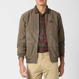 Chaqueta Bomber Ligera para Hombre, Chaqueta Casual con Cierre, Fabricante Mayorista Personalizado OEM - Product Image 4