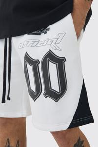 กางเกงขาสั้นระบายอากาศสำหรับผู้ชายกางเกงขาสั้นพิมพ์ลายพัฟขนาดใหญ่ออกแบบได้ตามต้องการ - Product Image 3