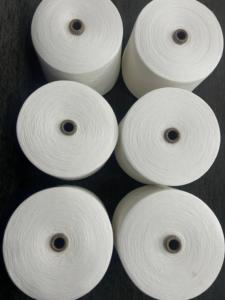 Hilo hilado con núcleo de fibra de bambú 100%: Patrón crudo antipilling para tejer - Product Image 4