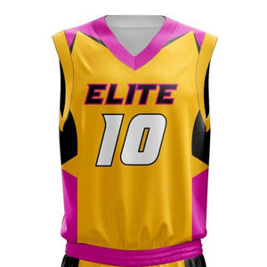 Uniforme de basket-ball pour hommes de la meilleure qualité 100% polyester Design personnalisable Plus Size Made In Pakistan avec nom d'équipe personnalisable - Product Image 5