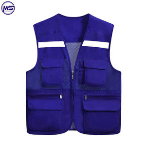 Offre spéciale, impression de Logo personnalisé de haute qualité, nouvelle conception sans manches, gilet de sécurité - Product Image 3
