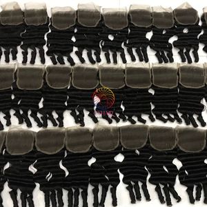 เครื่องยืดผมตรง Remy บริสุทธิ์4x4 2 5x5 13x4 6 6x6 7x7 360ผมมนุษย์ - Product Image 6