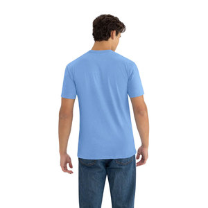 เสื้อยืดผู้ชาย CVC ผ้าฝ้าย 100% สกรีนลายได้ตามสั่ง เป็นมิตรกับสิ่งแวดล้อม แห้งเร็ว ทรงปกติ - Product Image 2