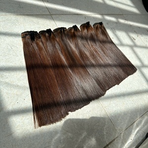 Hueso de un solo donante Virgen recta 100% Cinta de punta de cutícula virgen vietnamita Paquete Ins y extensiones de cabello Cinta de Punta Ins - Product Image 4