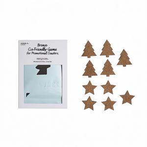 Gioco in Sughero Ecologico Bronso per Sottobicchieri Promozionali - Product Image 2