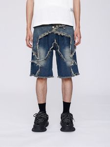 Pantalones cortos de mezclilla Vintage para hombre, de apariencia informal a de Festival, se adapta y marca, las mejores formas de estilizar pantalones cortos de mezclilla para hombre en 2024 - Product Image 6