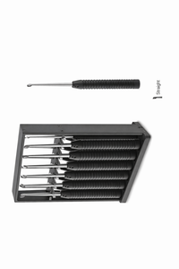 Juego de Retractores de Raíz Nerviosa para Microdiscectomía, Múltiples Tamaños, Instrumentos Quirúrgicos de Acero Inoxidable - Product Image 4