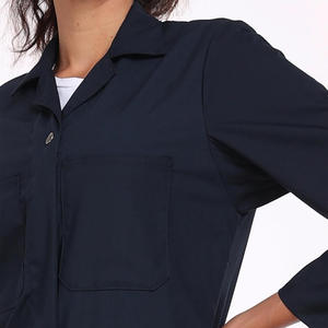 Combinaison de vêtements de travail industriels pour femmes avec logo personnalisé, impression, broderie, vêtements de sécurité de protection durables, fourniture en usine OEM - Product Image 3