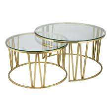 Ensemble de Table cercles dorés et blancs, haut en marbre, pour décoration de maison, offre spéciale, livraison gratuite - Product Image 5