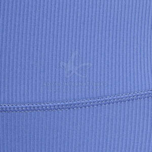 Leggings respirants de haute qualité à taille mi-haute pour femmes, sur mesure, motif uni, en Spandex/Polyester, avec fermeture élastique à la taille - Product Image 6