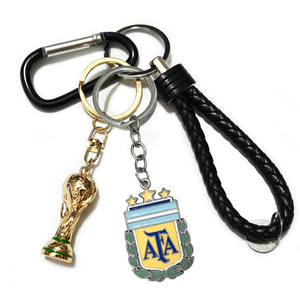 Llavero de Aleación de la Selección Nacional del Mundial, Trofeo de Fútbol, Brasil, <span class=keywords><strong>Argentina</strong></span>, Francia, Portugal, Inglaterra, Recuerdo para Fanáticos, Accesorio Deportivo - Product Image 5