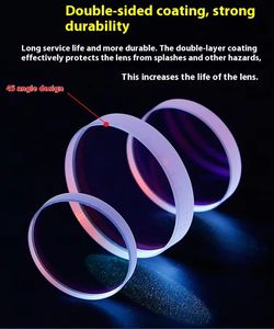 Волоконно-лазерная защита объектива D28 * 2 D22.35 * 4 D27.9 * 4,1 D30 * 5 D43 * 2 сварочный пистолет коллимационный объектив детали сварочного аппарата - Product Image 2