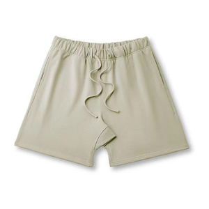 Short lavable à l'acide pour hommes, short vintage personnalisé en molleton de styles strass et imprimé en coton lourd - Product Image 4