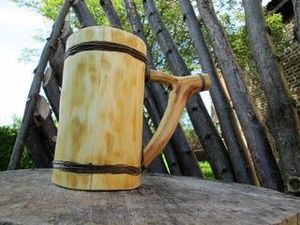 ผู้ช่วยแก้วมักทำจากไม้คุณภาพระดับพรีเมียมดีไซน์ทันสมัยเหมาะสำหรับชากาแฟไวน์และเบียร์จาก Falak - Product Image 5