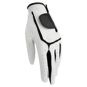 Gants de golf de qualité supérieure pour hommes, cuir Carletta souple et confortable, poignée en perle, blanc, main gauche et droite, gants de golf pour joueurs - Product Image 3