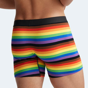Boxers pour hommes Multipack avec design sans étiquette et boxers pour hommes respirants et confortables en matériau léger - Product Image 3
