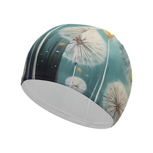 Gorro de natación de silicona suave Unisex clásico entrenamiento cómodo antideslizante sombrero de pelo largo para Mujeres Hombres natación - Product Image 3