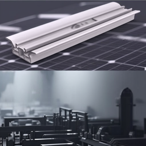 Connecteurs de rail de ballast Schletter Pro, modèle 129200-002, en aluminium anodisé, installation facile pour toitures et abris de voiture - Product Image 3