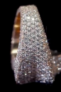 Anillo de Plata de Ley 925 con Diseño de Estrella Brillante con Diamantes Moissanite VVS, Estilo Hip Hop, Lujoso y Elegante - Product Image 2