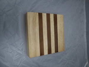 Wholesale New Design Striped Natural Acacia Wood Cutting Board <b>Square</b> Shape for Multipurpose Chopping Use - Product Image 4