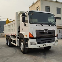 Camion à benne basculante HINO 4x2 pick-up Japon Hino a utilisé des camions à benne basculante/camions à benne basculante sinotruk 8x4 prix bas