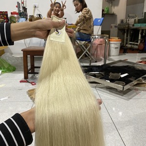 613การรวมกลุ่มผมบริสุทธิ์จากผู้ขายเวียดนามในกลุ่มขายส่งดิบเวียดนามผม Remy กลุ่มมนุษย์ที่ยังไม่ได้สำหรับถักเปีย - Product Image 3