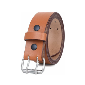 Cinturón de cuero de vaca genuino para hombre personalizable grano superior duradero con aleación profesional para hebilla - Product Image 5