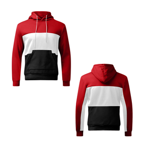 เสื้อฮู้ดดี้ผู้ชายแบบสวมหัว ผ้าคอตตอน 100% คุณภาพสูง ทรงโอเวอร์ไซส์  แบบเรียบ  บุซับใน  สไตล์สตรีทแวร์ แฟชั่น  รับสั่งทำ - Product Image 6