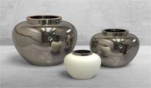 Wholesale Luxury Metal <b>Vase</b> <b>Gold</b> Plated & Chrome Modern Decorative <b>Vase</b> for Home & Hotel Decor. - Product Image 3
