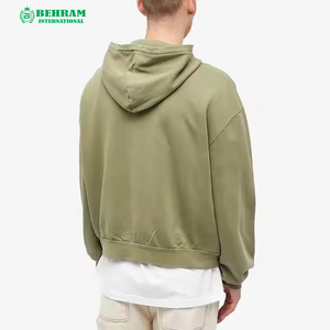 Nouveau design 2026 – Sweats à capuche unisexes zippés en polaire/tissu éponge respirant et à séchage rapide, teints en pièce pour l'hiver - Product Image 6