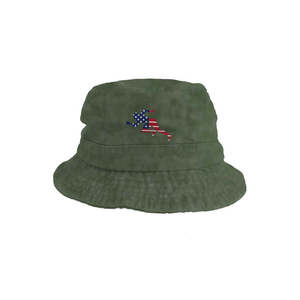 Casquette de pêcheur One Running Man en coton, lin, flanelle, tissu éponge, nylon, avec motifs drapeau, nœuds, camouflage, dessin animé et personnages - Product Image 1