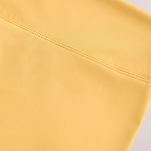 Shorts Deportivos de Cintura Alta para Mujer, Color Amarillo, Sin Costuras, Secado Rápido, Ecológicos, Transpirables, para Fitness y Running, Servicio OEM - Product Image 6