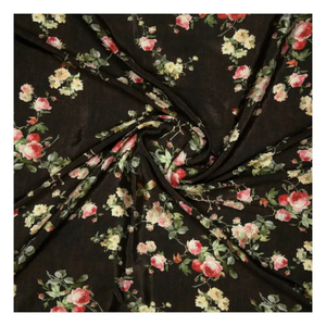 Tela Ligera y Transpirable de Alta Calidad con Diseño Floral Impreso Digitalmente y Personalizable para Uso en Prendas de Vestir, Reino Unido - Product Image 6