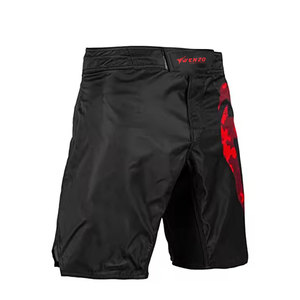 Pantalones Cortos de MMA Fabricados en Pakistán, Cierre de Cremallera, Deportivos, Sólidos, de Secado Rápido, Calidad Premium, Cómodos para Adultos - Product Image 1