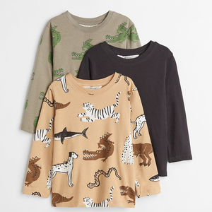 เสื้อสเวตเตอร์แบบสวมหัวสำหรับเด็กผู้ชายผ้าฝ้ายถักแบบลำลองสำหรับฤดูใบไม้ร่วงฤดูใบไม้ผลิ - Product Image 1