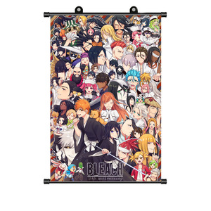 Affiche murale en toile d'anime Bleach en gros, décoration murale, peintures suspendues pour la maison, le dortoir, le bureau - Product Image 4