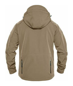 2025 chaqueta de bombardero Softshell de lona unida de talla grande Unisex de alta calidad Cálido impermeable Forro de algodón High Street Stand Front - Product Image 3