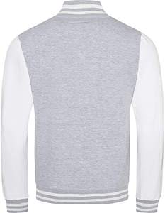 Chaquetas Varsity Personalizadas de Diseñador de Moda al por Mayor para Hombre, Relleno de Fibra de Poliéster Cálido para Exteriores, Patrón de Letras, Estilo Urbano - Product Image 4