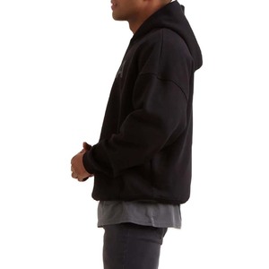 Sweat-shirts à capuche surdimensionnés pour hommes en molleton de coton personnalisés - Fabriqués au Pakistan, respirants et écologiques, meilleur prix - Product Image 5
