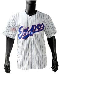 Camiseta de Béisbol Juvenil con logotipo personalizable, transpirable, 100% poliéster, precio de fábrica, ropa deportiva con botones - Product Image 6