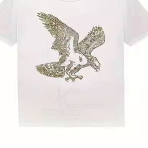 Camisetas de hombre de algodón 100% del fabricante de Pakistán, stock saludable con diamantes de imitación, venta directa al por mayor - Product Image 6