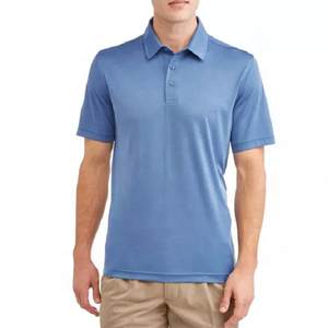 OEM แขนสั้นบุรุษโลโก้ที่กำหนดเองทำในบังคลาเทศผู้ชายเสื้อโปโลที่กำหนดเอง MOQ การออกแบบใหม่โรงงานผู้ผลิต - Product Image 5