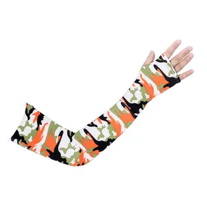 Wholesale Compression Cycling Arm Warmers Quick Dry Customized Sublimation Printing Arm Warms Sleeves