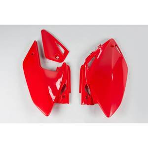 Pannelli laterali rossi 070 per carenatura moto Honda CRF 450X 2005-2016 - Product Image 1