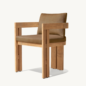 Chaise simple en teck en vente chaude, style moderne, adaptée à l'extérieur, avec des pieds solides et durables - Product Image 2