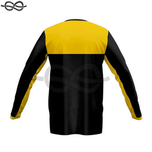 เสื้อคอมเพรสชั่นแขนยาวแบบทอที่ปรับแต่งได้เพื่อความสบายขั้นสูงสุด ออกแบบเสื้อกีฬาส่วนตัวของคุณเอง - Product Image 2