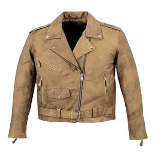 Chaqueta de Cuero de Vaca de Alta Calidad para Hombre, Manga Larga, Cuello Alto, Diseño Moderno, Mejor Precio, Chalecos de Cuero para Invierno - Product Image 6