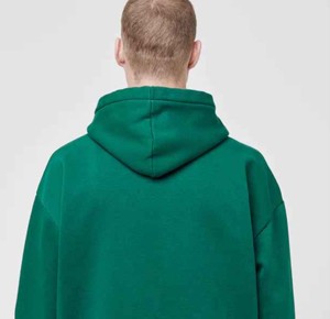 Usine Vente Taux Hommes Hiver 100% Coton Polaire Hoodies Respirant Basics À Capuche Plaine Teint Solide Couleur Logo Personnalisé - Product Image 5