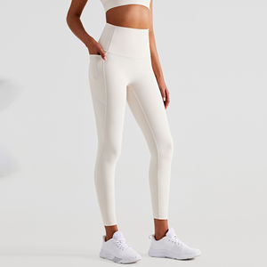 Nouveau Legging de gymnastique pour femmes avec taille et couleur personnalisées et design Legging de haute qualité et respirant - Product Image 4