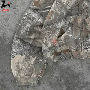 เสื้อฮู้ดลายพรางใบไม้3D ฤดูใบไม้ร่วงฤดูหนาวเสื้อฮู้ดลายพรางพิมพ์ลายนูนแขนยาวออกแบบได้ตามต้องการฤดูใบไม้ร่วงฤดูหนาว - Product Image 5